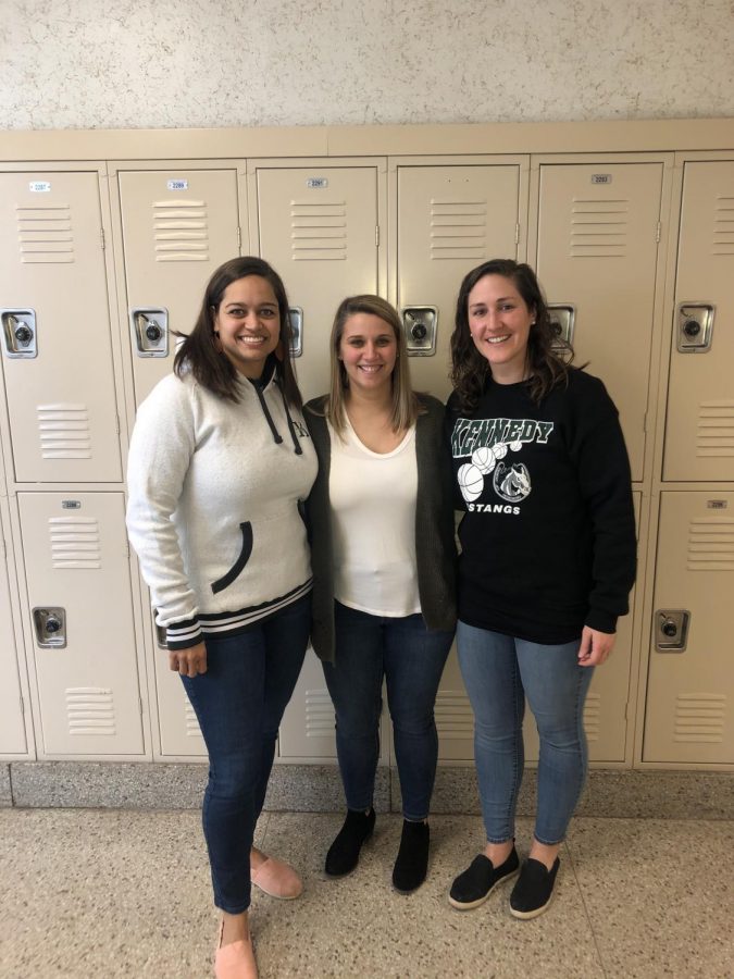 Put a face to the name! From left to right these amazing ladies are Mrs. Giudice, Mrs. Riverso, and Mrs. Della Serra. 
