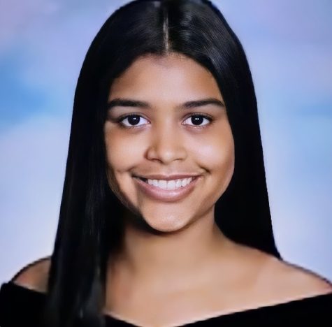 Emely Gomez, class of 2023 enjoys baking, spending time with her family and loves voleyball.