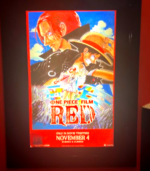 One Piece "Film Red" is the 4th highest grossing Japanese anime film. 