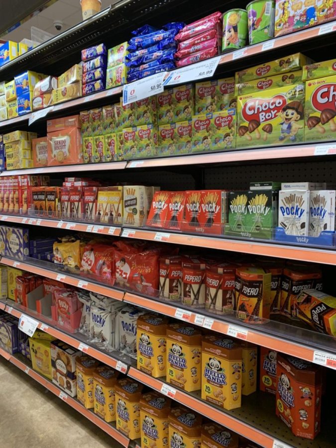 A variety of Asian Snacks can be found at your local Asian grocery store. 