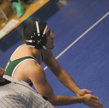 Jonathan Martinez locked in to win a match.