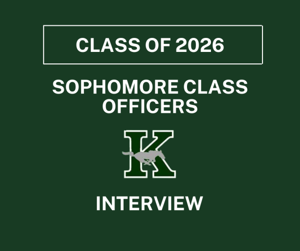 Sophomore class officers, Riley and Nikhil, sit down for an interview to talk about their leadership for the Class of 2026. Photo Illustration.