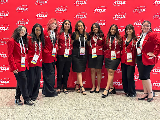 Mrs. Santana coached Kennedy's FCCLA members to multiple wins at the national competition in Seattle.