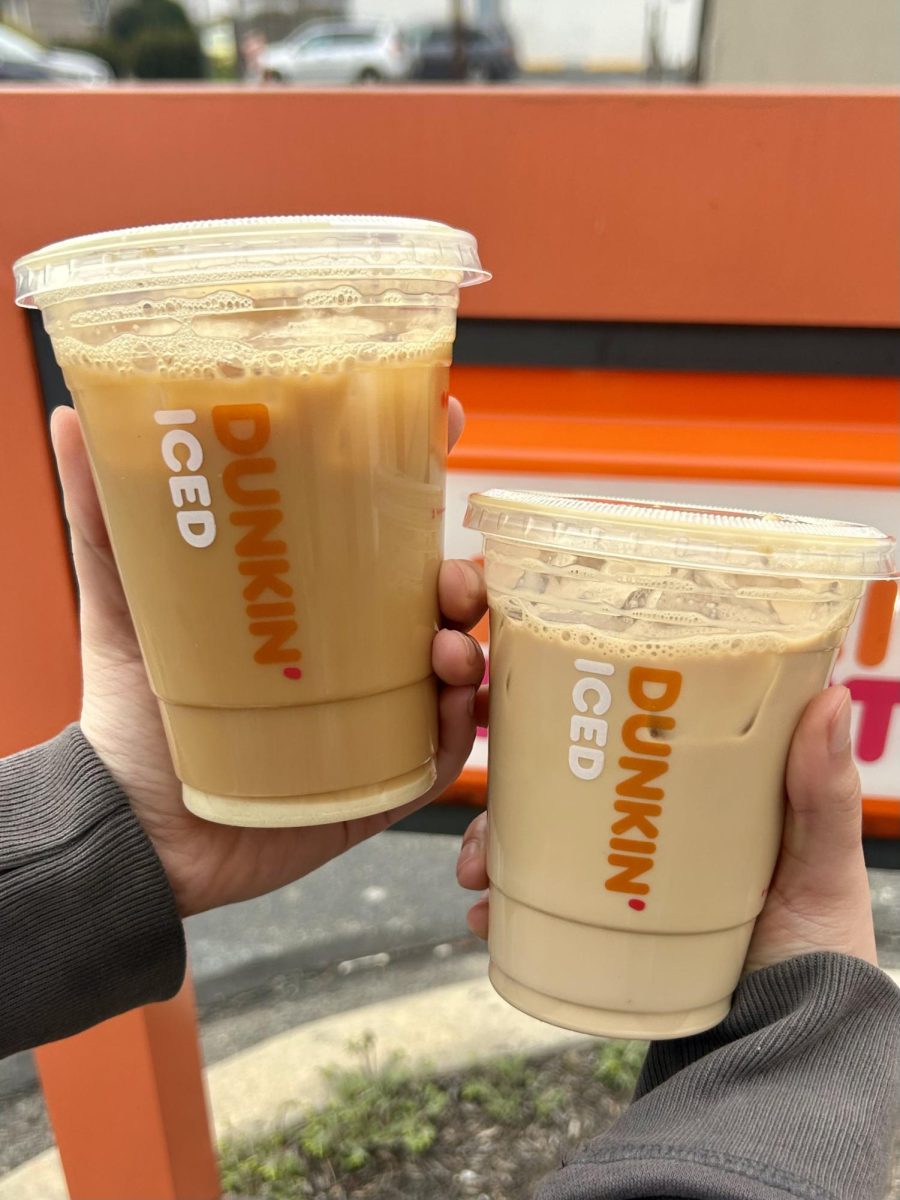 Dunkin' relaunches popular drinks, the Dunkalatte and Pistachio Coffee, on March 5, 2025.
