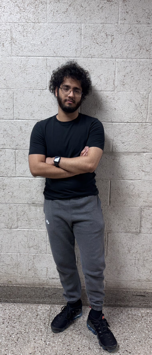 Senior Krish Kapoor gets ready to wrap up high school