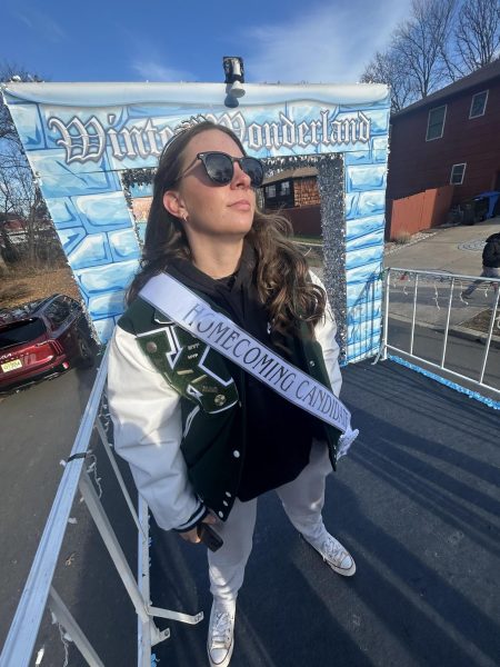 Senior Lorelei Lorentzen was nominated for homecoming queen this past fall.