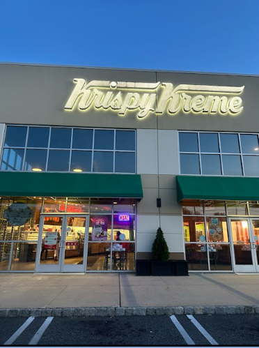 Springfield New Jersey's Krispy Kreme store in the early morning hours.